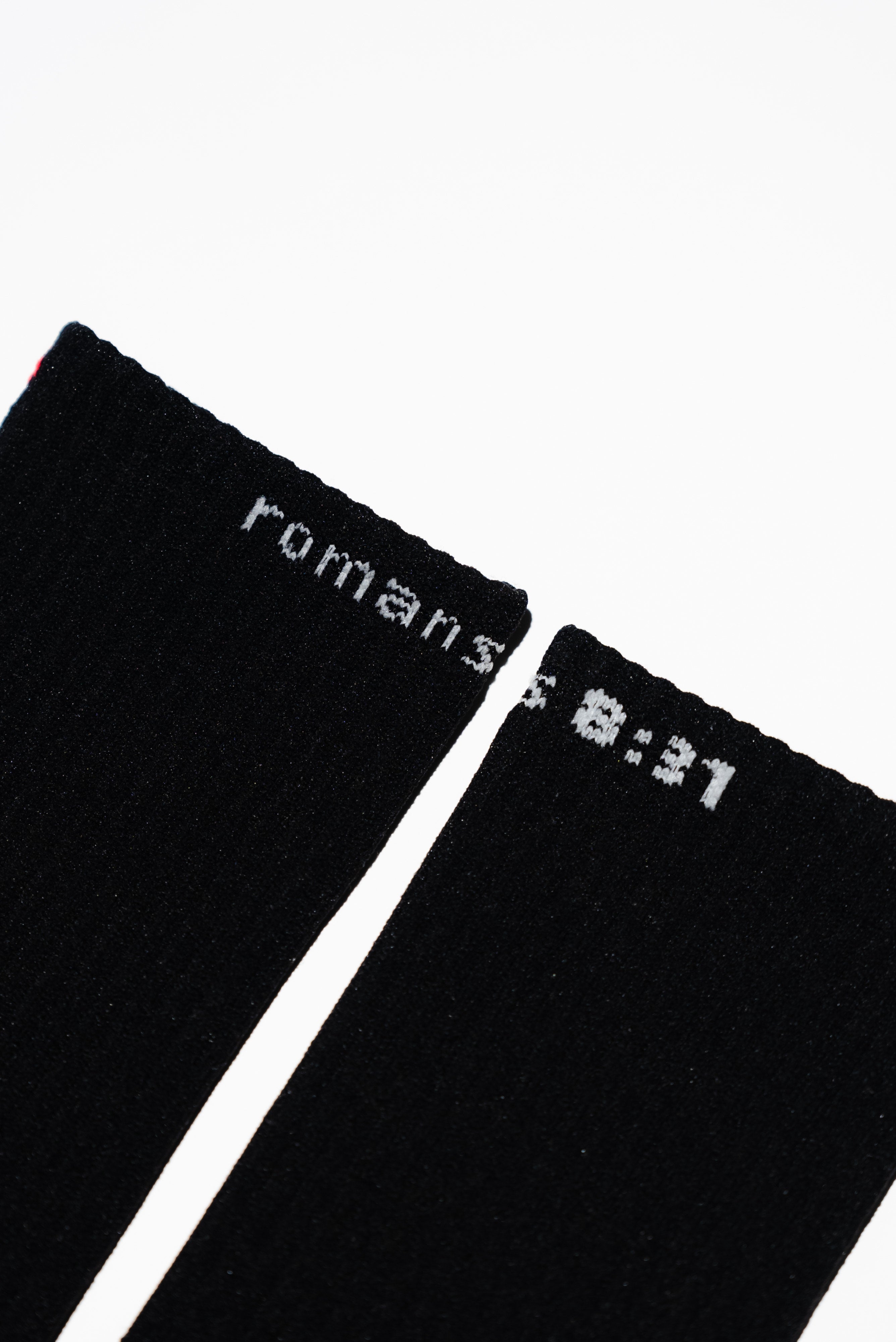 Romans 08:31 White Athletic Grip Socks